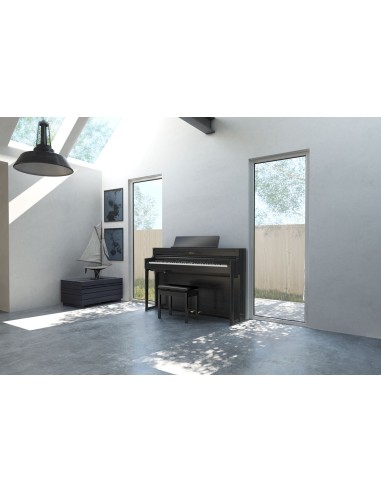 Piano droit numérique Roland HP-704 pack 1 accessoire - Prévalet Musique