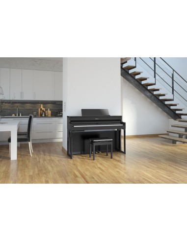 Piano droit numérique Roland HP-704 pack 1 accessoire - Prévalet Musique