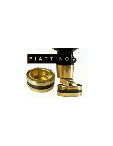 Patins isolateurs pour piano à queue en laiton Piattino (grand) - Prévalet Musique
