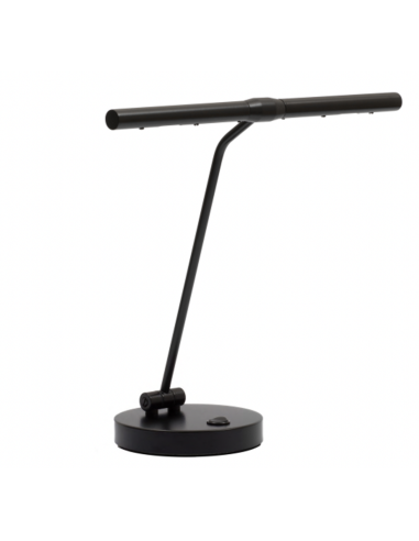 Lampe LED à poser - tige droite coudée