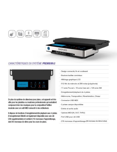 Système silencieux Genio Alpha Premium