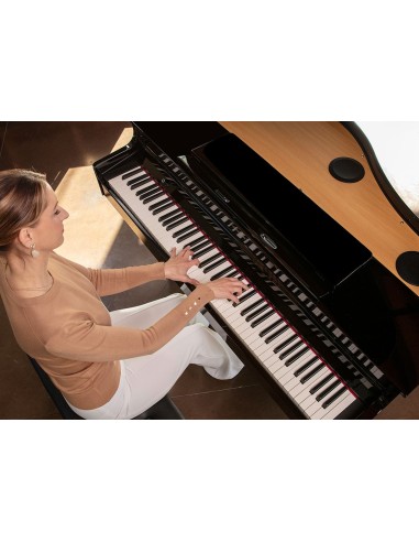 Piano à queue laqué numérique Roland GP-6 - Prévalet Musique