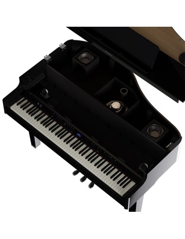 Piano à queue laqué numérique Roland GP-6 - Prévalet Musique