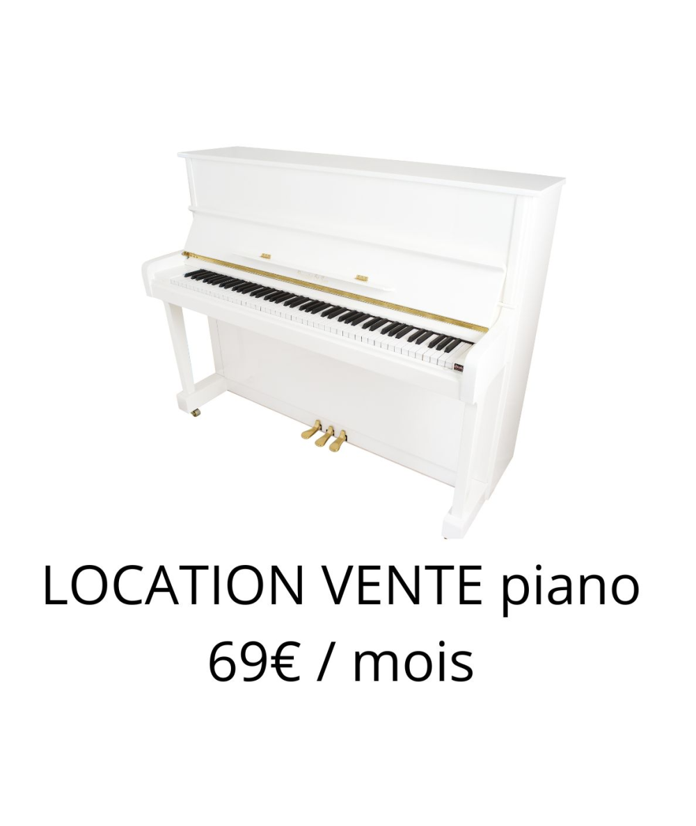 Location vente piano droit, Mon 1er piano