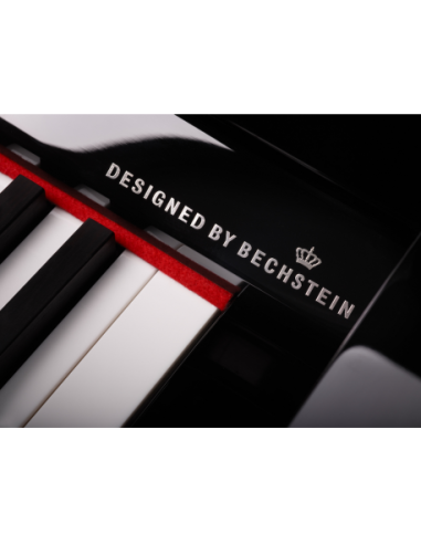 Piano quart de queue Zimmermann Studio S150 noir laqué, by C. Bechstein