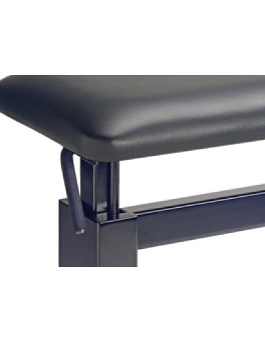 Banquette de piano hydraulique, assise cuir véritable - Prévalet Musique