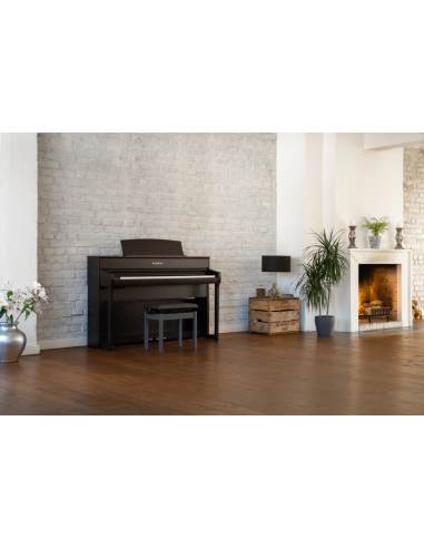 Piano droit numérique haut de gamme Kawai CA-701 - Prévalet Musique