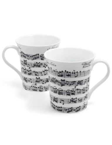 Tasse à thé/café musique Vivaldi - Prévalet Musique