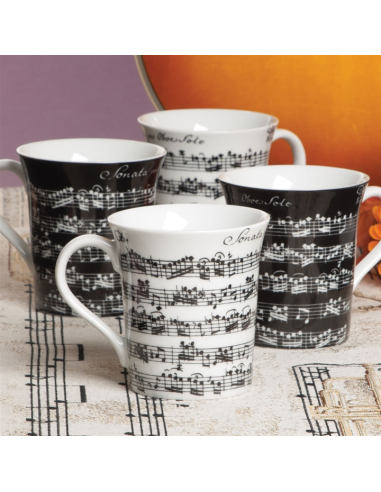 Tasse à thé/café musique Vivaldi - Prévalet Musique