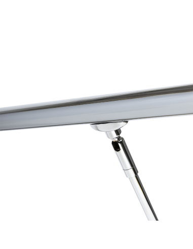 Lampe LED pour piano, noire ou chrome, orientable - Prévalet Musique