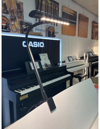 lampe légère à visser pour piano et pupitre - Prévalet Musique