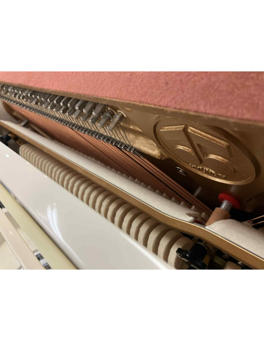 Piano d'occasion petit prix Hyundai blanc laqué - Prévalet