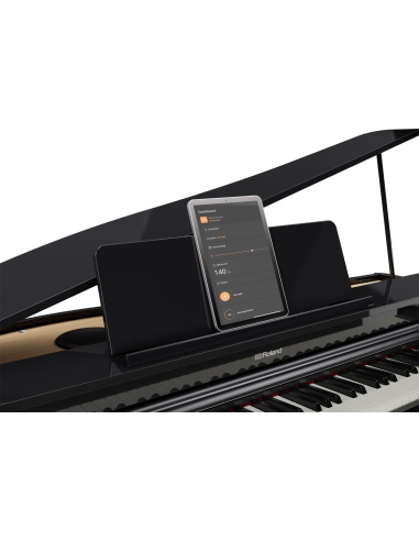 Piano à queue laqué numérique Roland GP-3 - Prévalet Musique