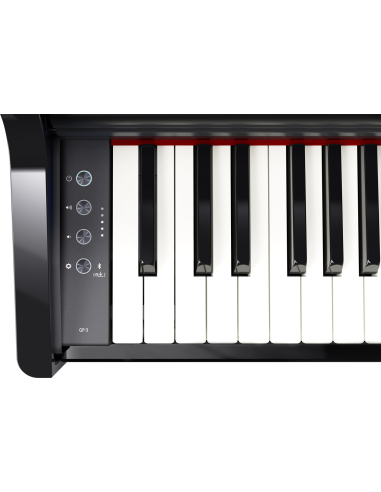 Piano à queue laqué numérique Roland GP-3 - Prévalet Musique