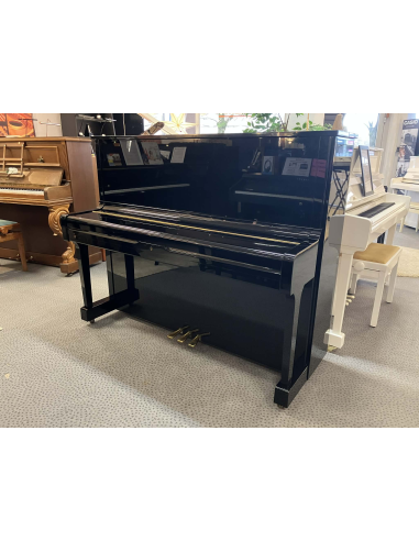 Superbe piano d'occasion Yamaha U1 noir laqué - Prévalet Musique