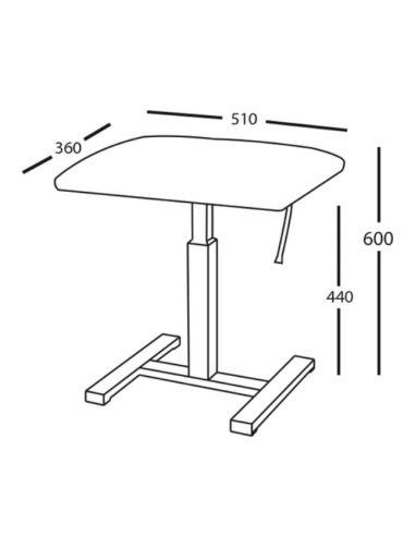 Banquette de piano à réglage hydraulique compacte - Prévalet Musique