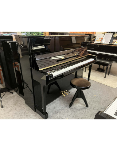 Beau Piano Yamaha B3 noir laqué d'occasion récente - Prévalet Musique