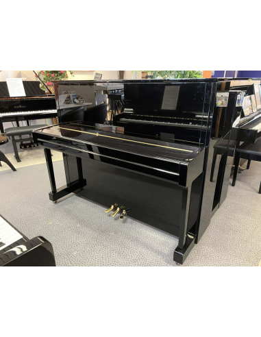 Beau Piano Yamaha B3 noir laqué d'occasion récente - Prévalet Musique
