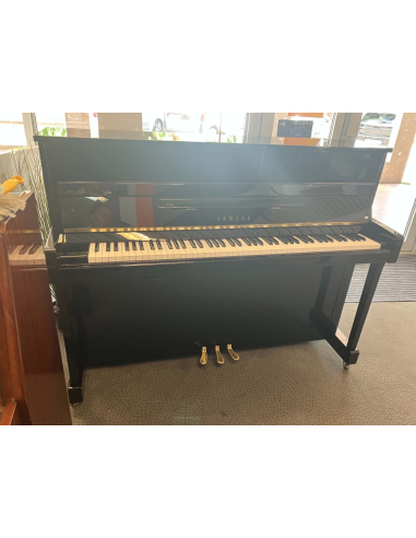 Piano Yamaha B2 noir laqué avec silencieux d'occasion - Prévalet Musique