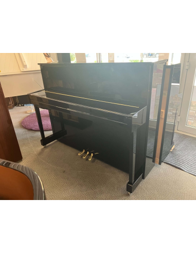 Piano Yamaha B2 noir laqué avec silencieux d'occasion - Prévalet Musique