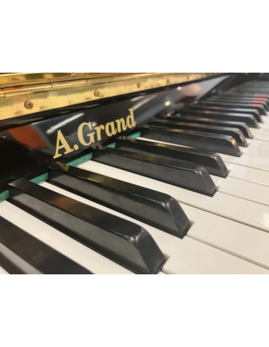 Piano d'étude d'occasion A. Grand noir laqué - Prévalet Musique